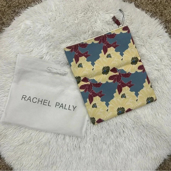 Rachel Pally Clutch Canvas Travel Cosmetics Bag w Retail Bag - Picture 1 of 4